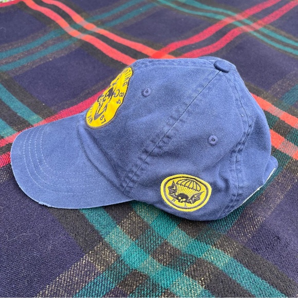 ‼️SOLD‼️ Vintage Polo Ralph Lauren Skull Anchor Naval Patch Cap - Picture 2 of 9